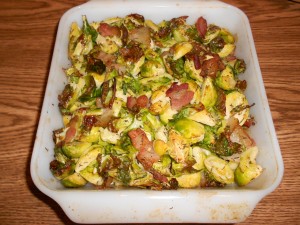 Low Oxalate Roasted Brussel Sprouts