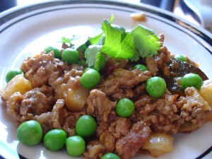 low oxalate curry (Kheema)